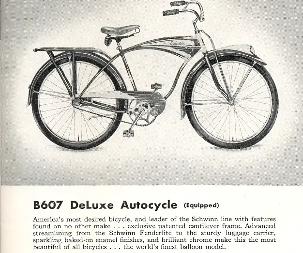 1948 schwinn b607 of 1