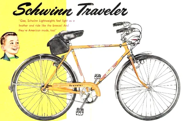 1953 schwinn traveler for boys