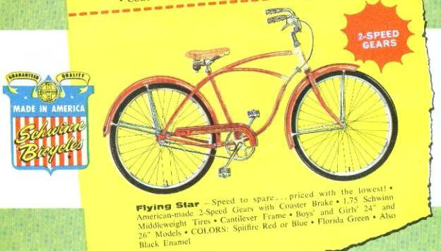 1957 schwinn flying star