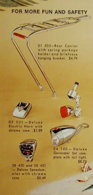 1971 schwinn accessories 1