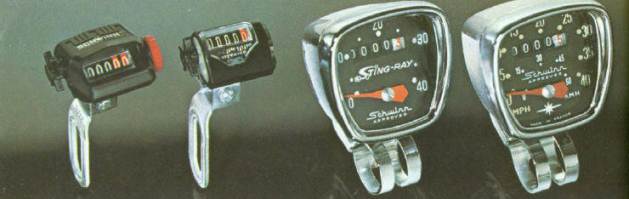 1977 schwinn  accessories cyclometer